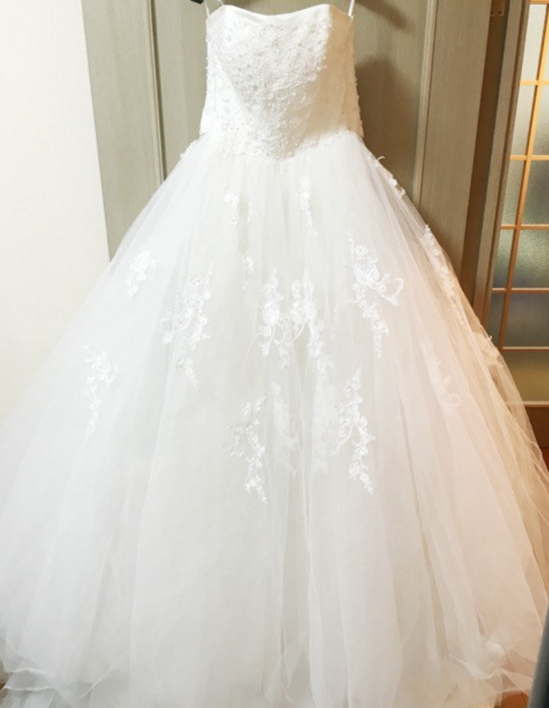 結婚式二次会と前撮り用のウェディングドレス、タキシード購入（YNS 