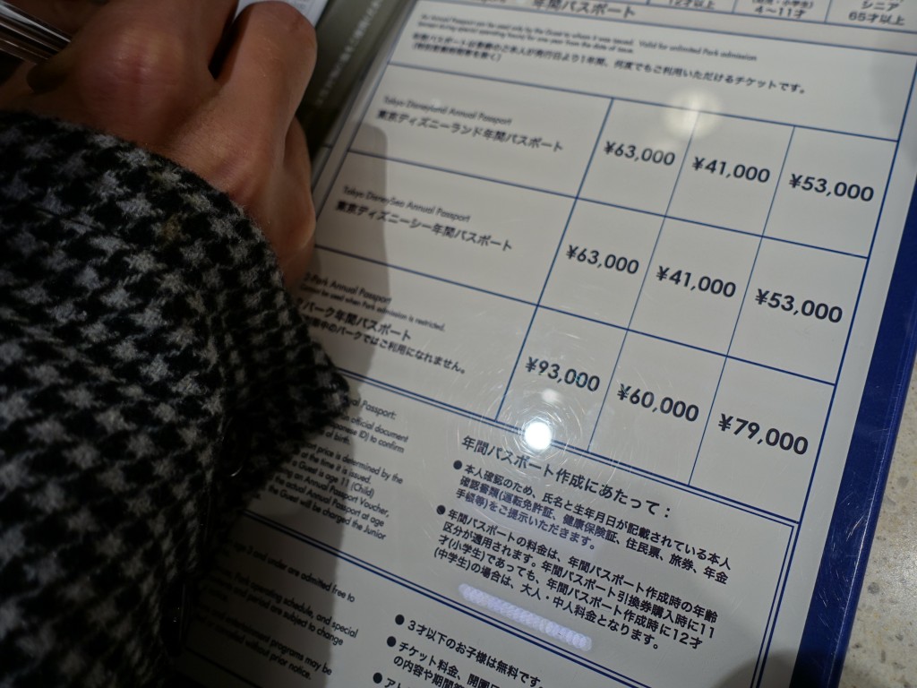 東京ディズニーランド・東京ディズニーシー年間パスポート（年パス）の購入方法、購入場所