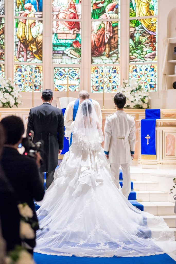 アニヴェルセルみなとみらい横浜 結婚式レポブログ チャペルでの挙式(神前式)
