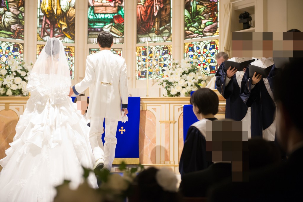 アニヴェルセルみなとみらい横浜 結婚式レポブログ チャペルでの挙式（神前式）確認の儀、誓約