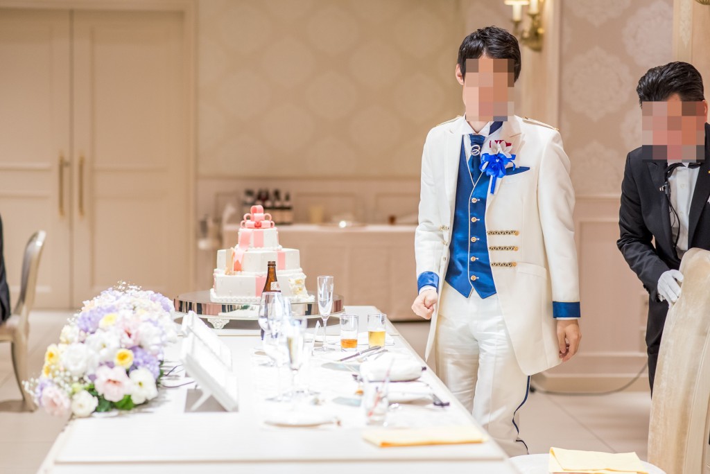 アニヴェルセルみなとみらい横浜 結婚式レポブログ ヴィラスウィートでの披露宴 新郎中座