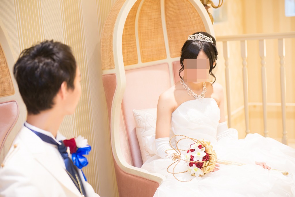 アニヴェルセルみなとみらい横浜 結婚式レポブログ 披露宴会場ヴィラスウィートでの前撮り風写真撮影