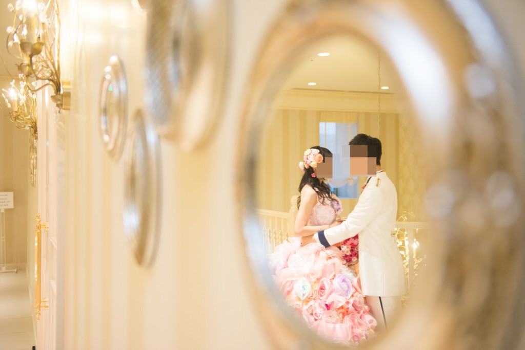 アニヴェルセルみなとみらい横浜 結婚式レポブログ ヴィラスウィートでの披露宴 お色直し撮影