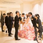 アニヴェルセルみなとみらい横浜 結婚式ブログ ヴィラスウィートでの披露宴 退場、エンドロール上映、送賓