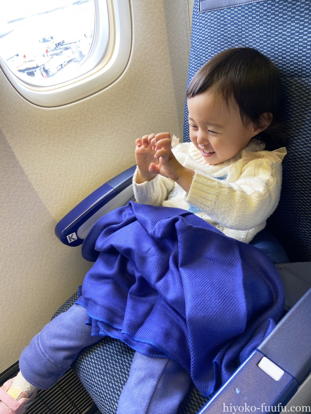 フロリダ旅行記 2 2歳子どもと0歳赤ちゃん連れ国際線体験記 Anaのおもちゃ 座席や機内食は ヒューストンまで12時間のフライト 1日目 子連れwdw Dcl ひよこファミリー