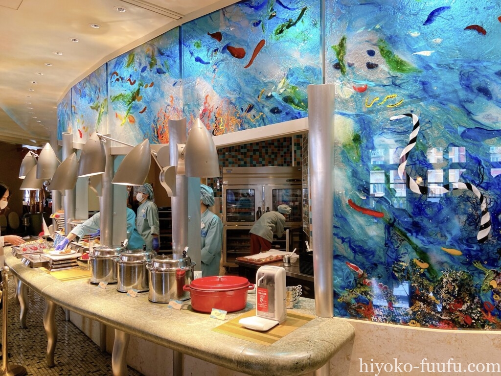 東京ディズニーシーホテルミラコスタのレストラン オチェーアノ 徹底した感染対策で楽しめるランチブッフェ ひよこファミリー